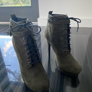 Cute High Heels Military Style